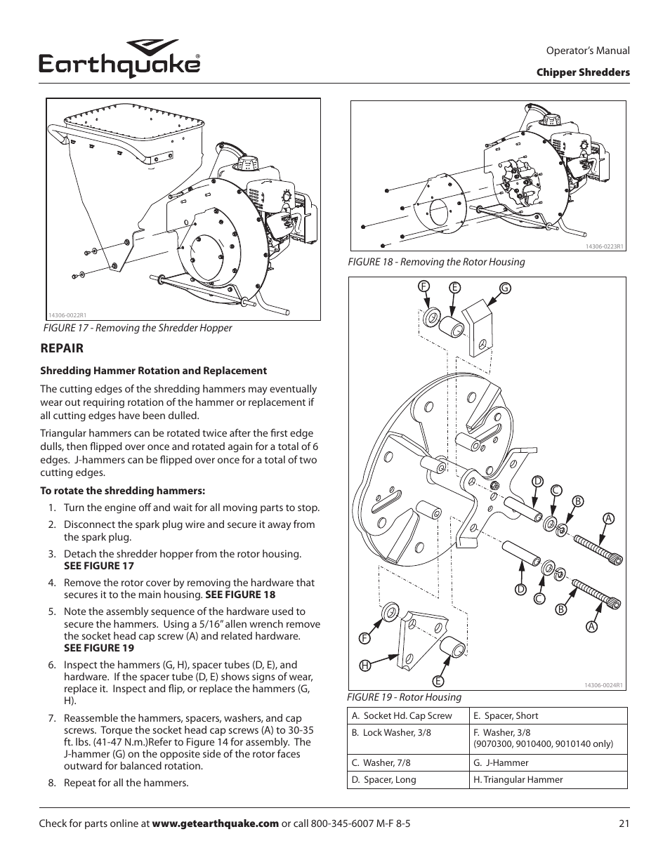 EarthQuake 9060300 User Manual | Page 21 / 40