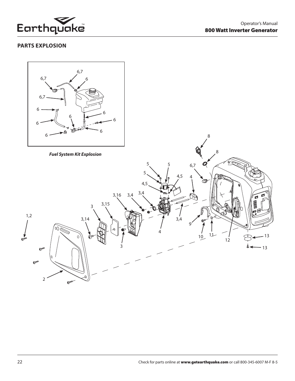 EarthQuake MC43ES User Manual | Page 22 / 84