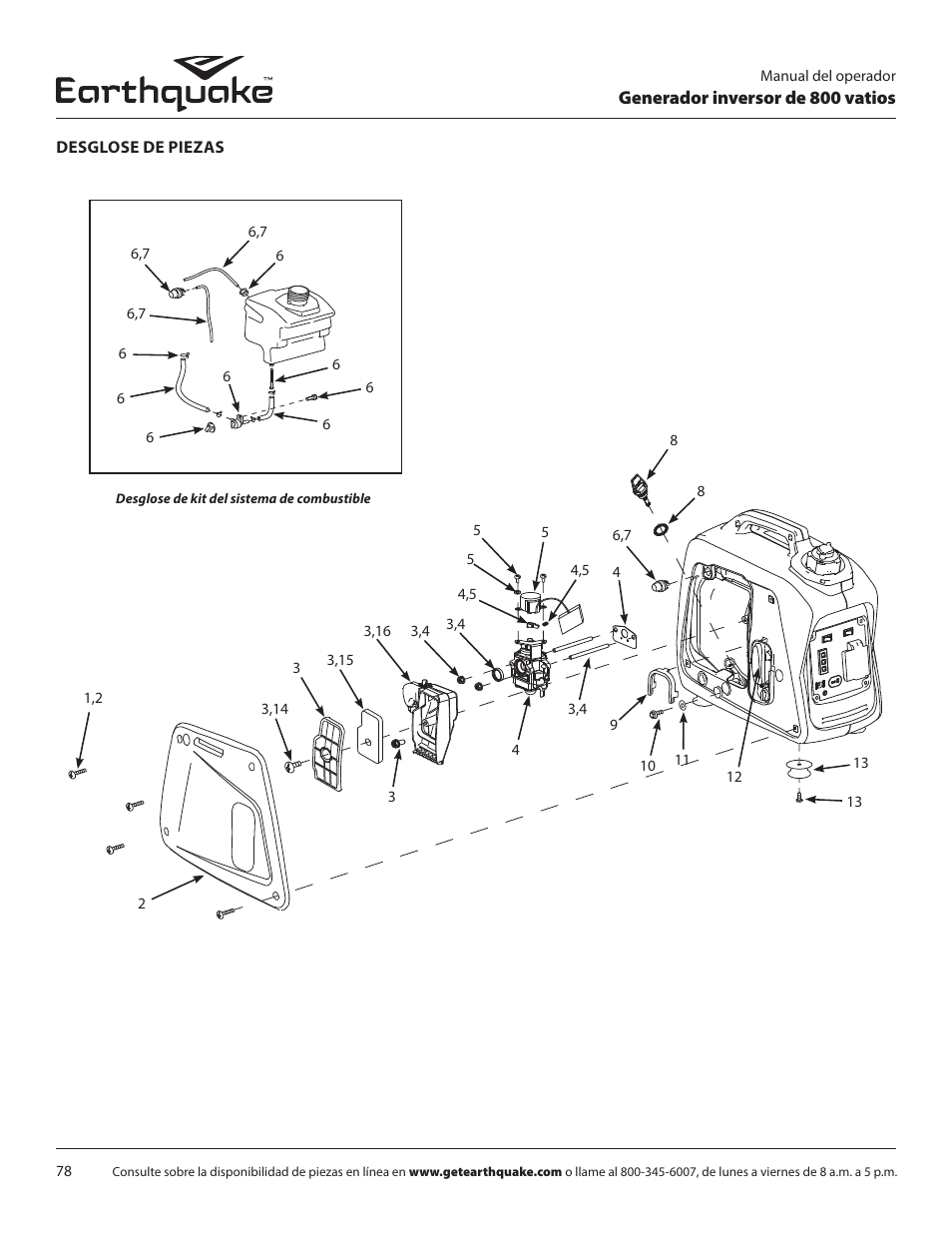 EarthQuake MC43ES User Manual | Page 78 / 84