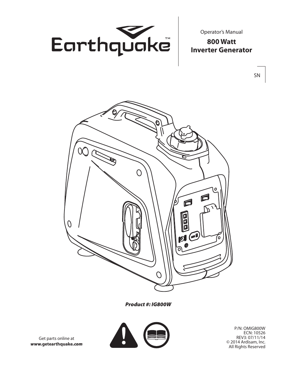 EarthQuake MC43ES User Manual | 28 pages