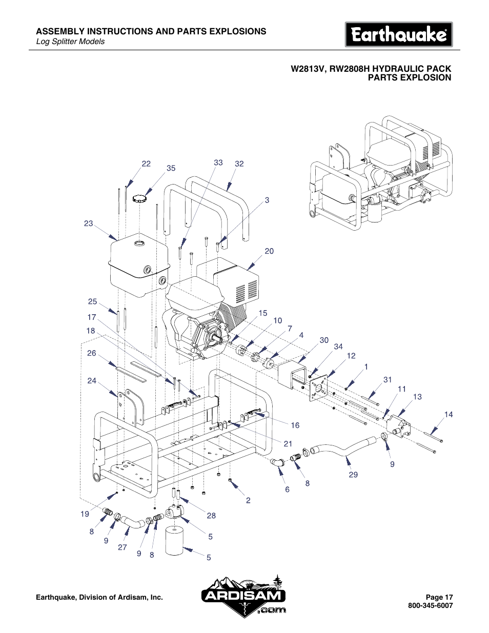 Ardisam | EarthQuake W2265V User Manual | Page 17 / 20