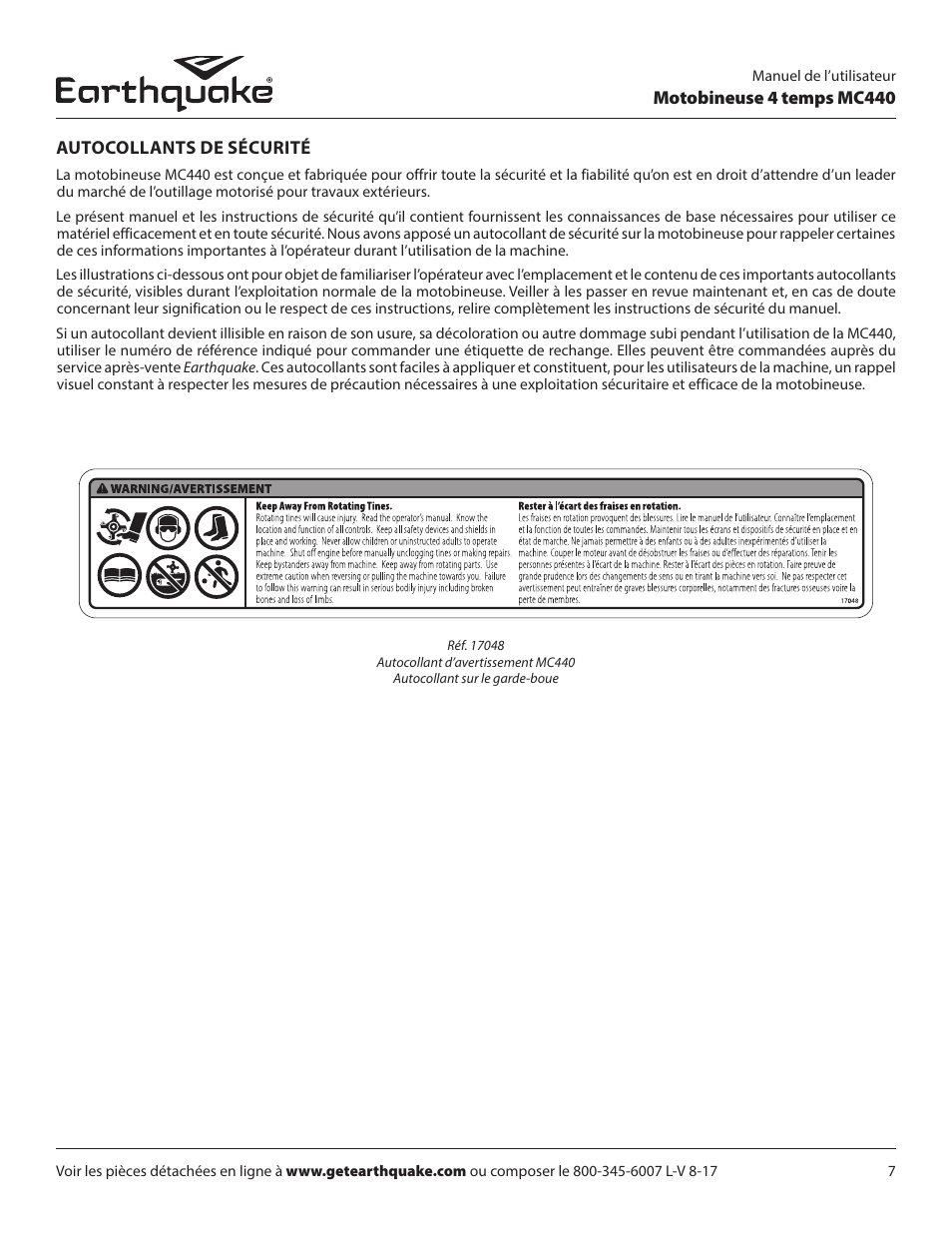 EarthQuake 12802 User Manual | Page 35 / 84