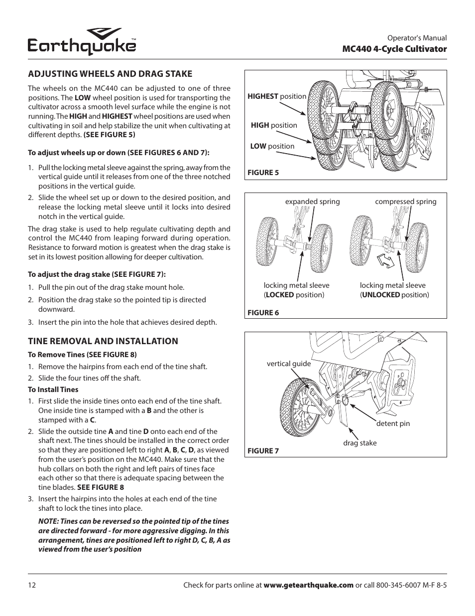 EarthQuake 12802 User Manual | Page 12 / 28