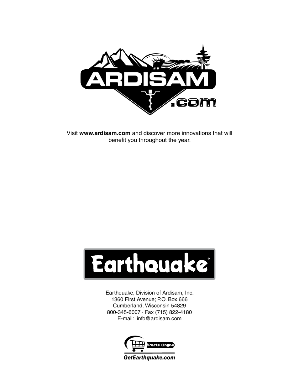 EarthQuake E43 User Manual | Page 20 / 20