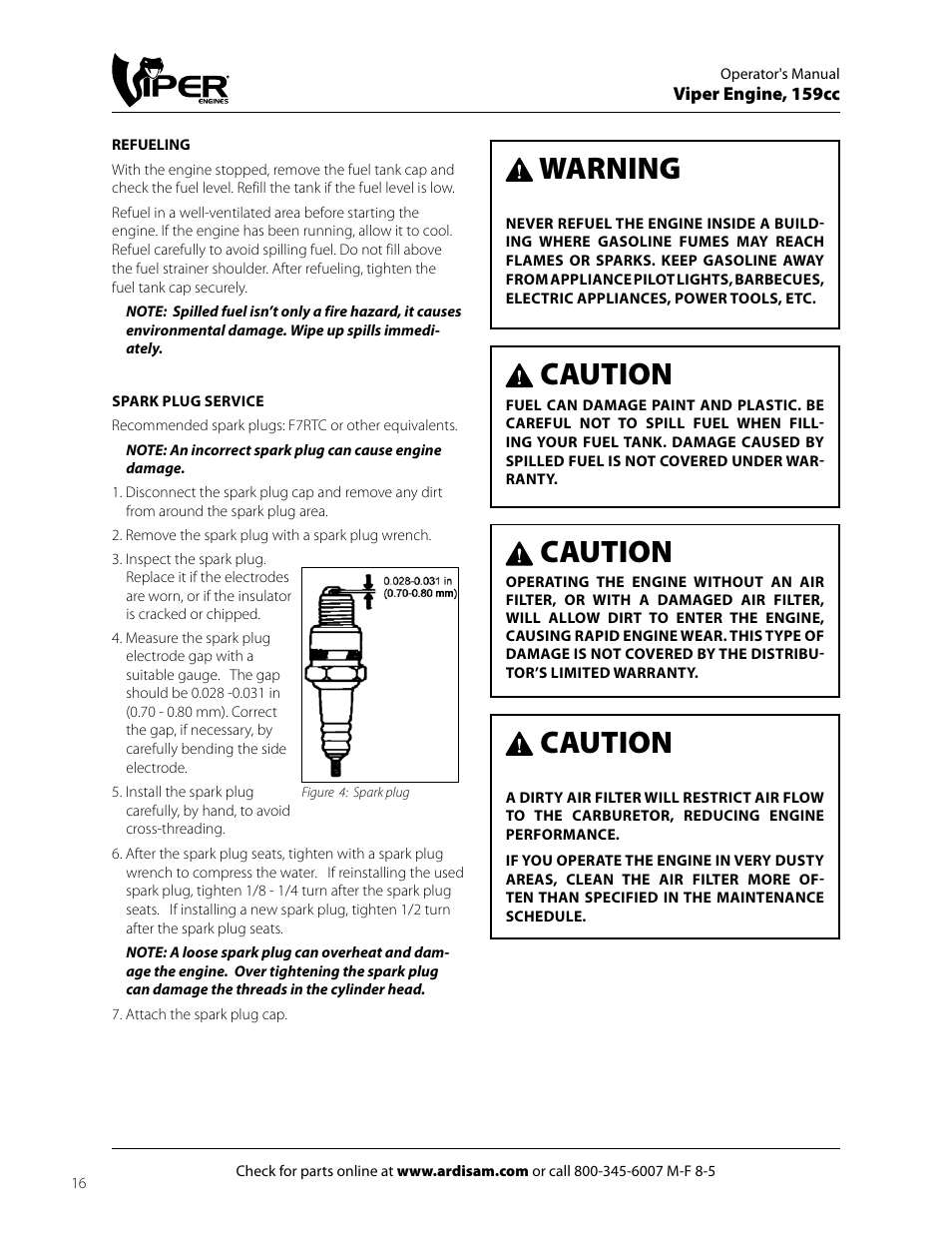 Caution, Warning | EarthQuake 60005072 User Manual | Page 16 / 24