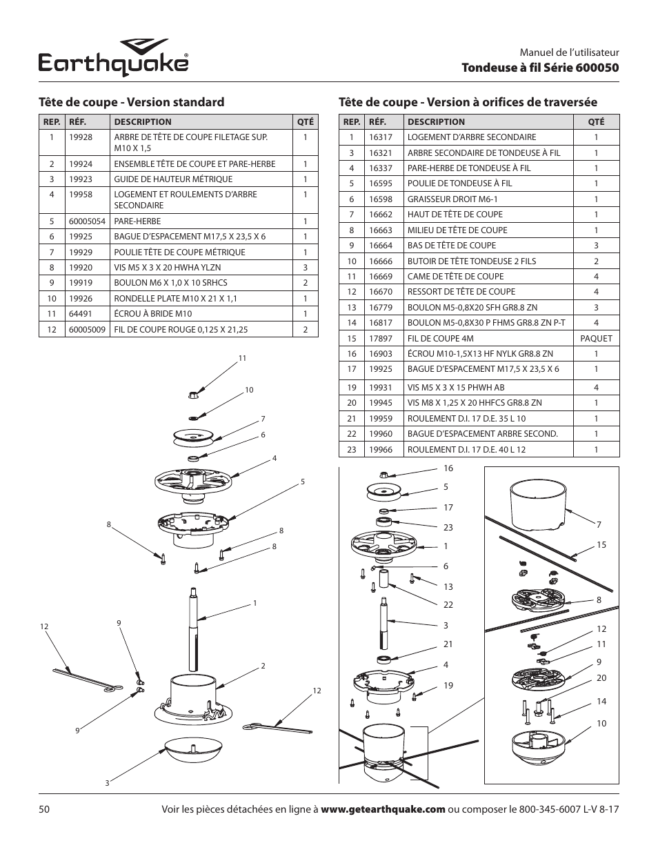 EarthQuake 600050B User Manual | Page 50 / 84