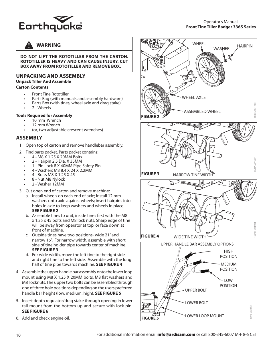 EarthQuake 16095 REV3 User Manual | Page 10 / 24
