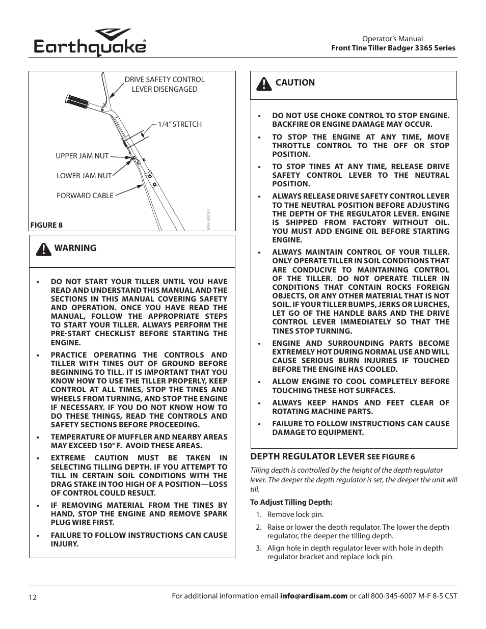EarthQuake 16095 REV3 User Manual | Page 12 / 24