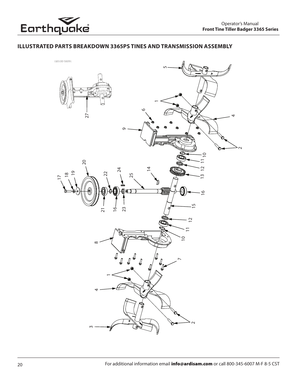 EarthQuake 16095 REV3 User Manual | Page 20 / 24