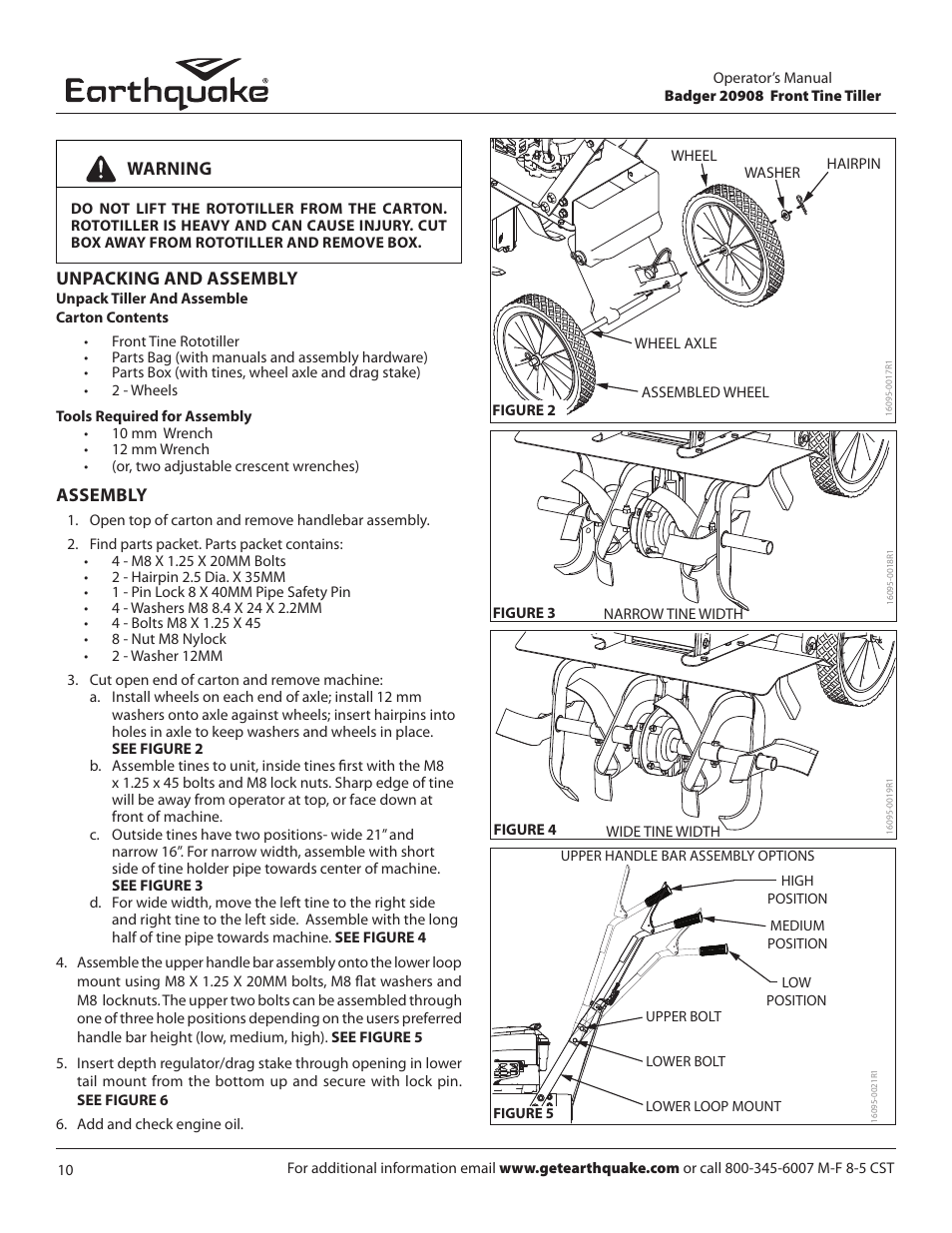 EarthQuake 20908 User Manual | Page 10 / 24