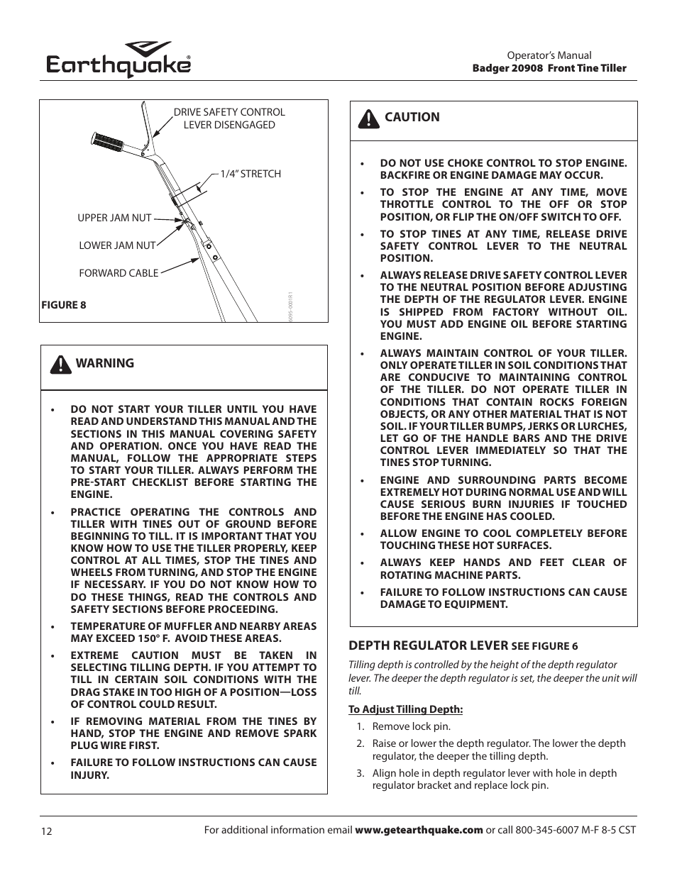 EarthQuake 20908 User Manual | Page 12 / 24