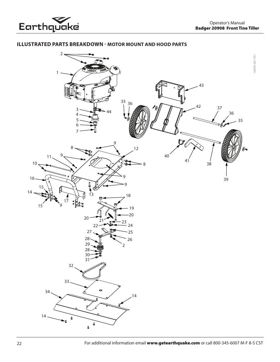 EarthQuake 20908 User Manual | Page 22 / 24