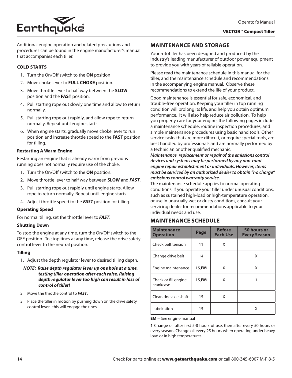 EarthQuake 26750 User Manual | Page 14 / 28