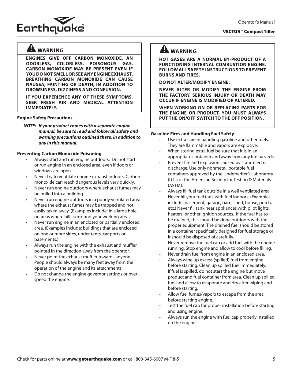 EarthQuake 26750 User Manual | Page 5 / 28