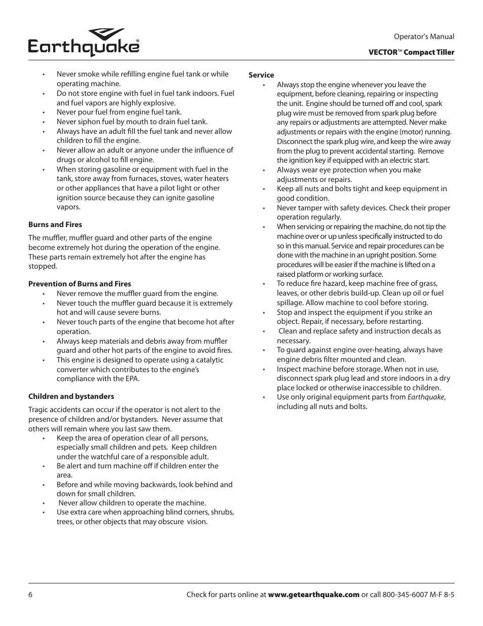 EarthQuake 26750 User Manual | Page 6 / 28
