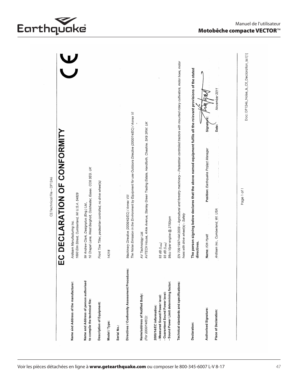 EarthQuake 26750 User Manual | Page 47 / 72