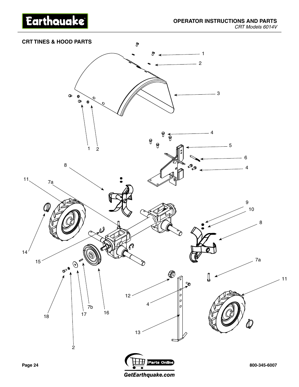 EarthQuake 6014V User Manual | Page 24 / 28