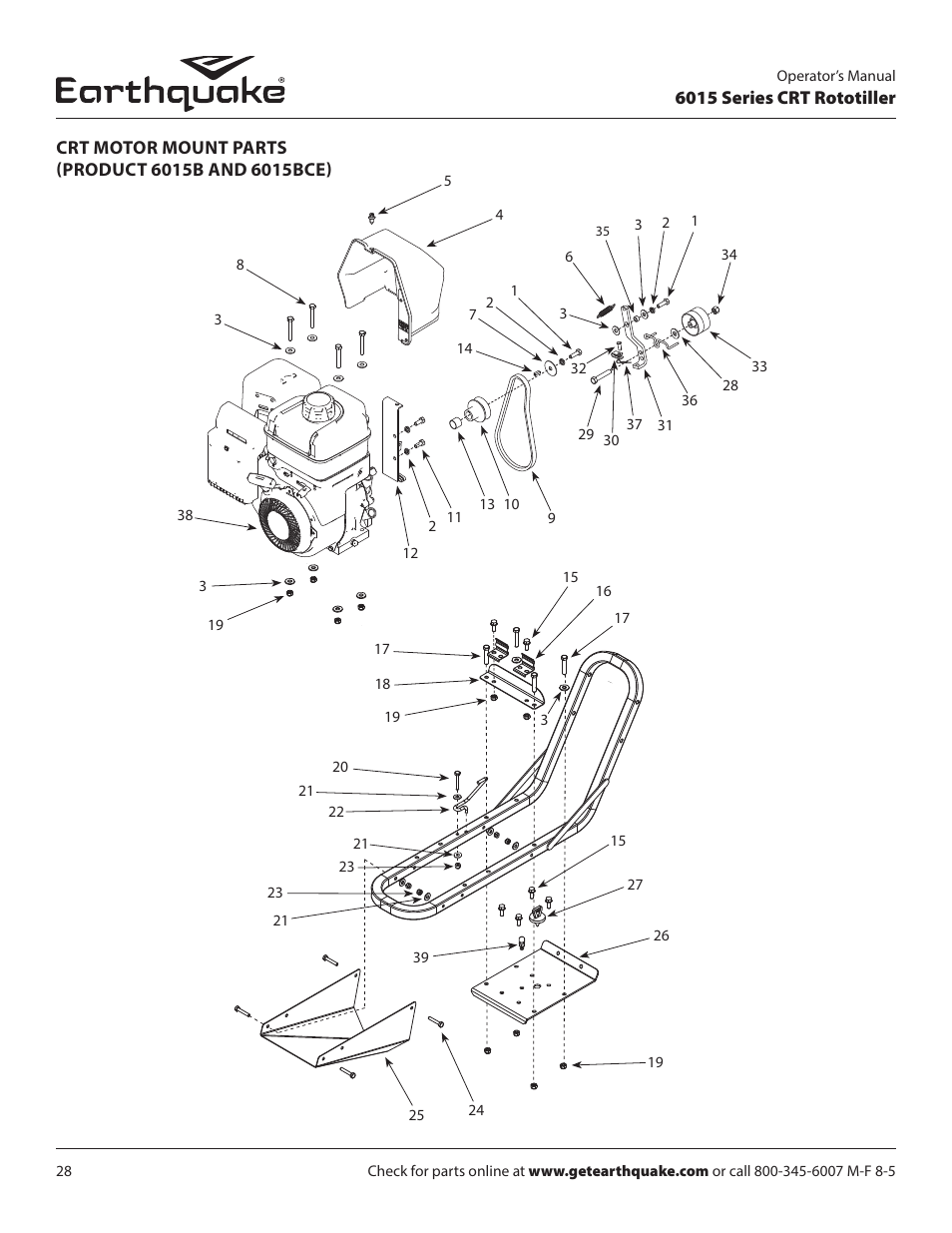 EarthQuake 6015V User Manual | Page 28 / 36