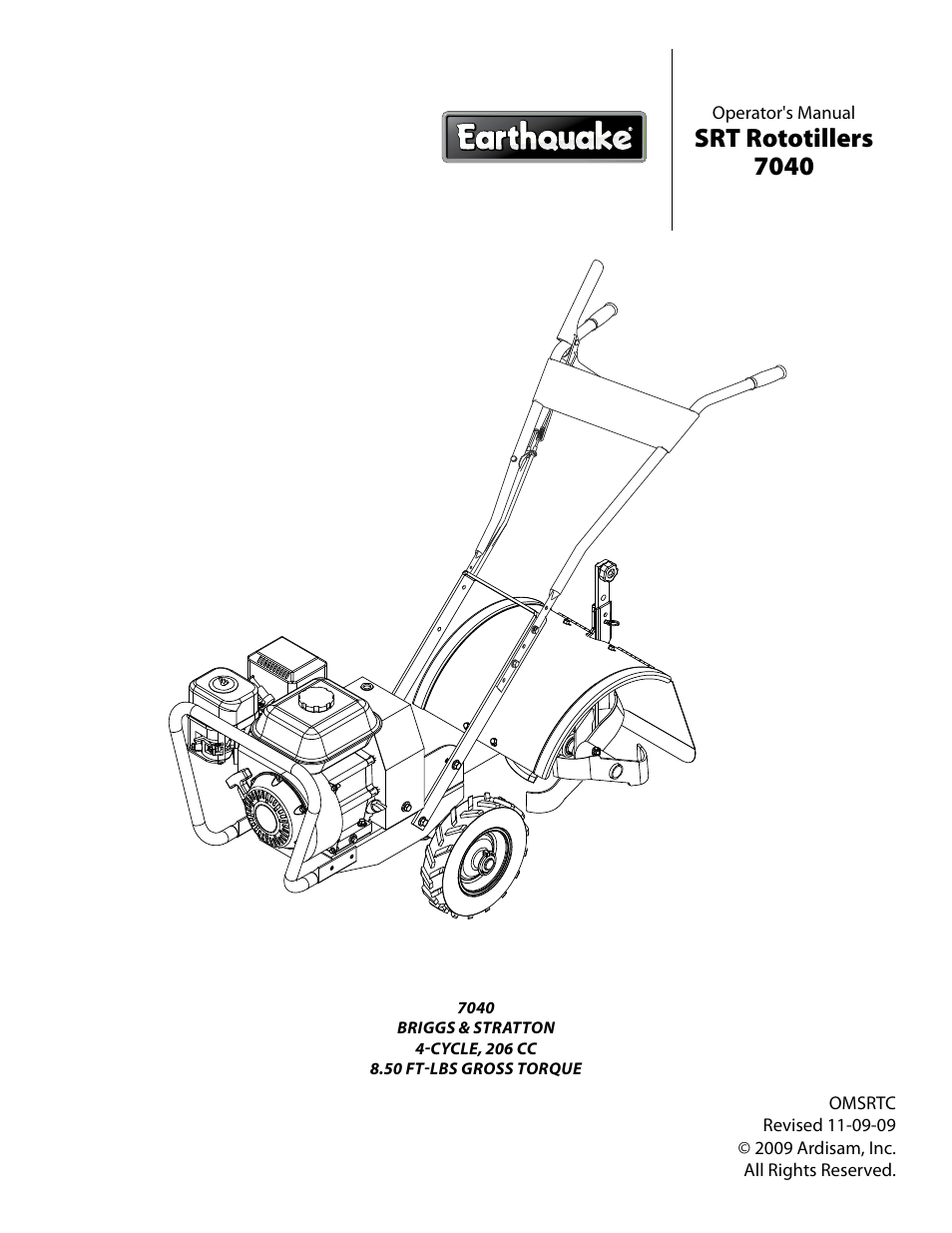 EarthQuake 7040 User Manual | 28 pages