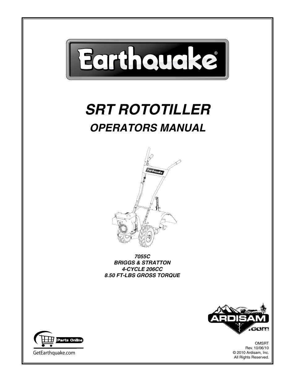EarthQuake 7055C User Manual | 28 pages