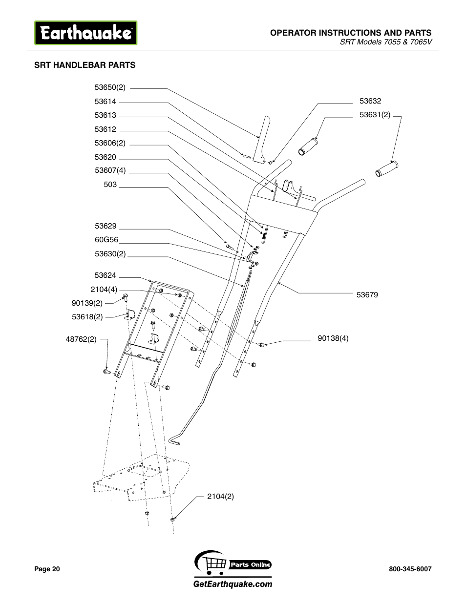 EarthQuake 7065V User Manual | Page 20 / 28