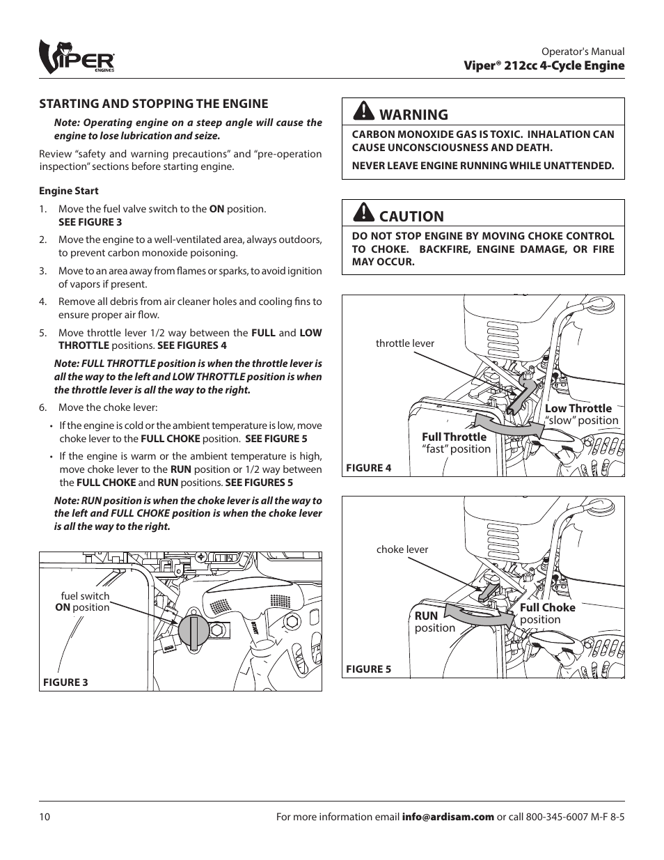 Warning, Caution | EarthQuake 14268 User Manual | Page 10 / 24