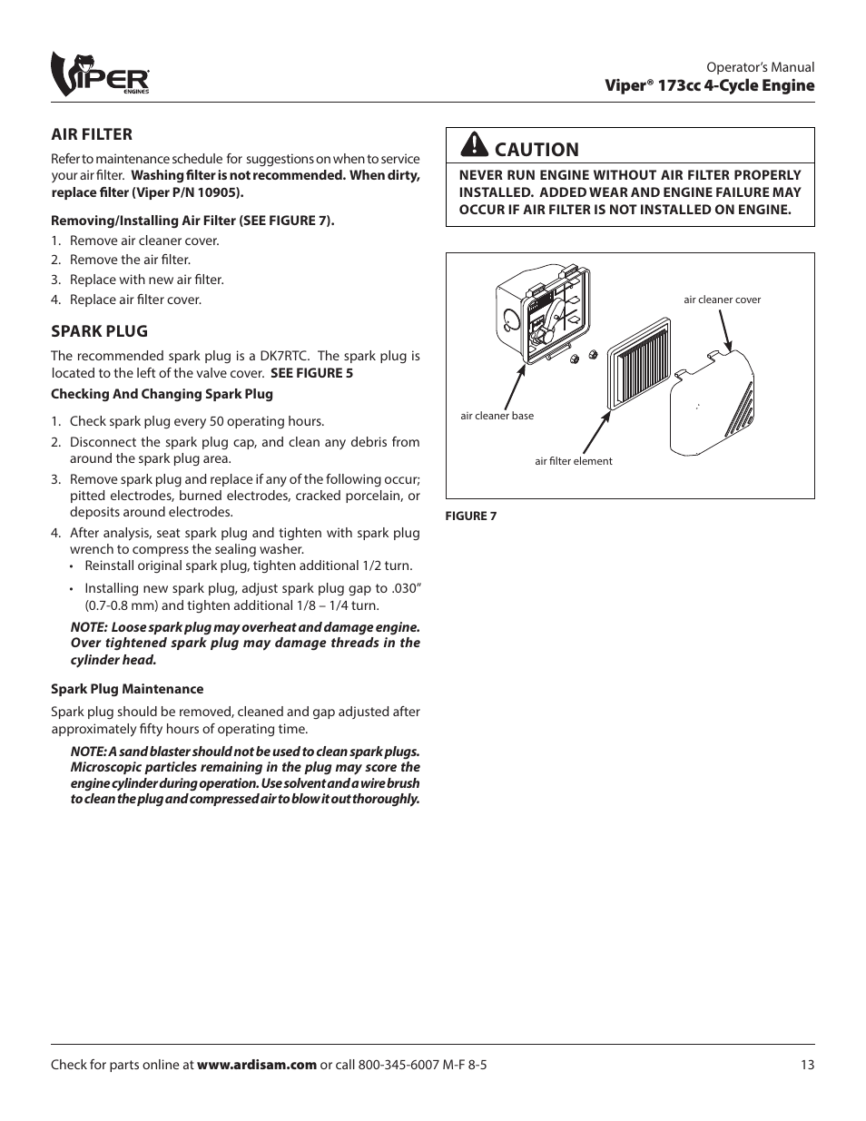 Caution | EarthQuake 600050VCE User Manual | Page 13 / 24