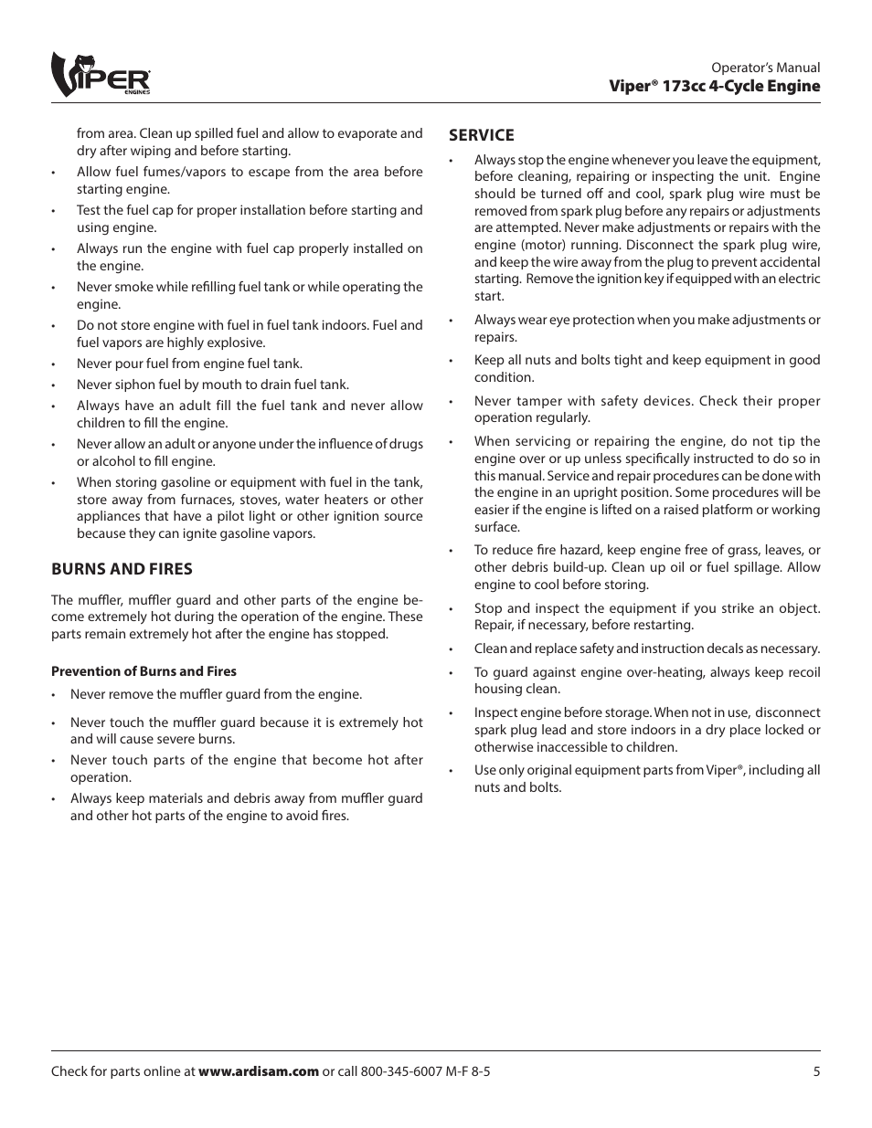 EarthQuake 600050VCE User Manual | Page 5 / 24