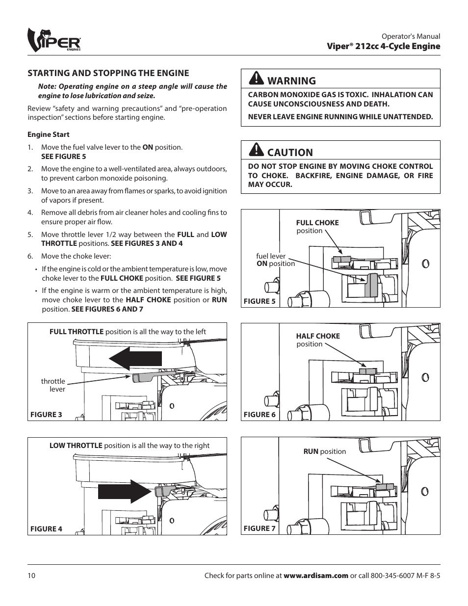 Warning, Caution | EarthQuake W1265V User Manual | Page 10 / 24