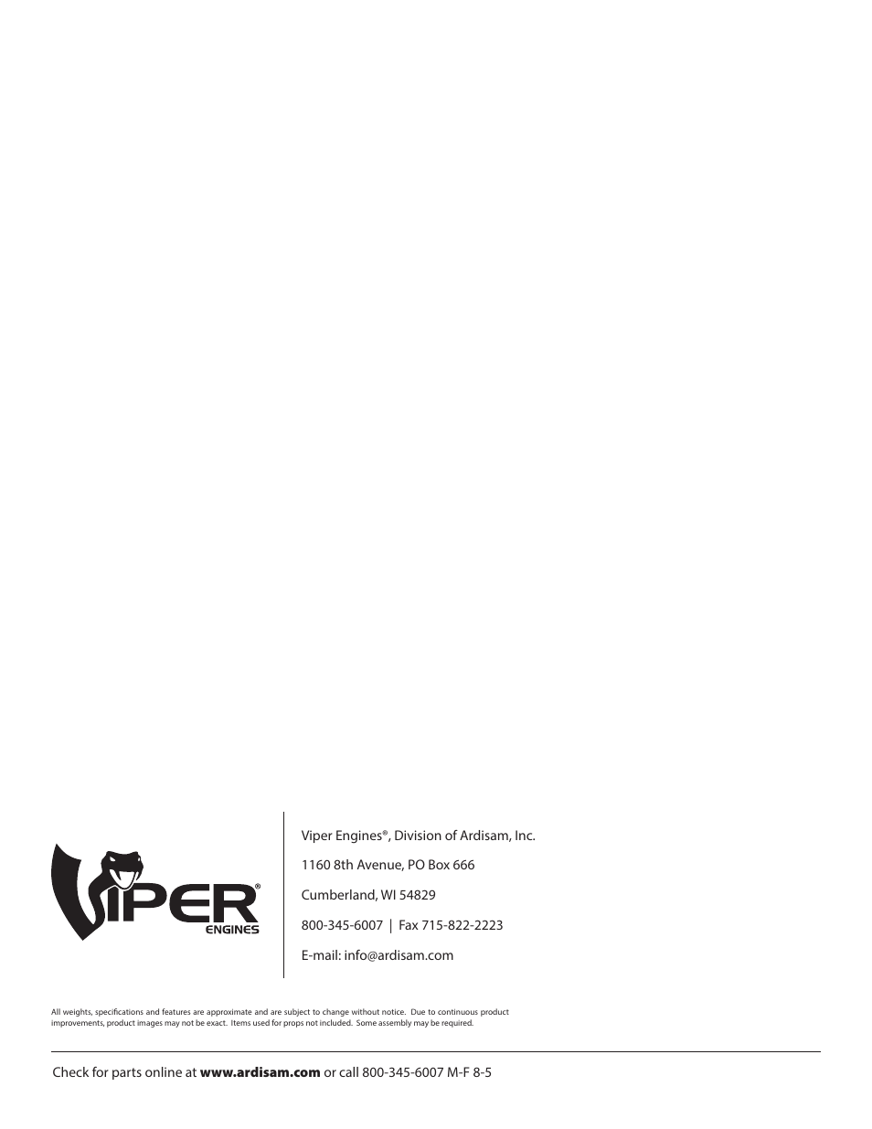 EarthQuake W1265V User Manual | Page 24 / 24