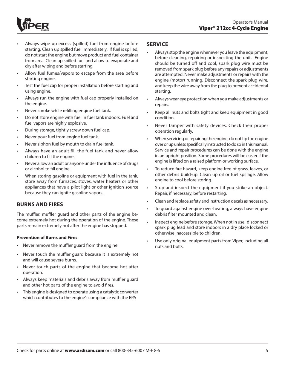 EarthQuake W1265V User Manual | Page 5 / 24
