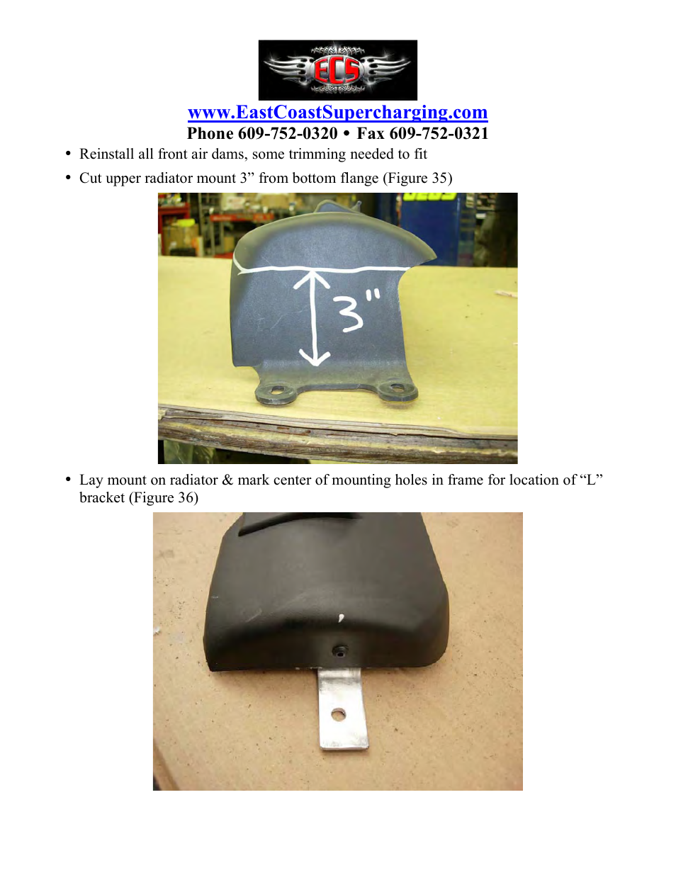 East Coast Supercharging ECS Paxton SC1500 C5 Supercharger Kit User Manual | Page 17 / 23