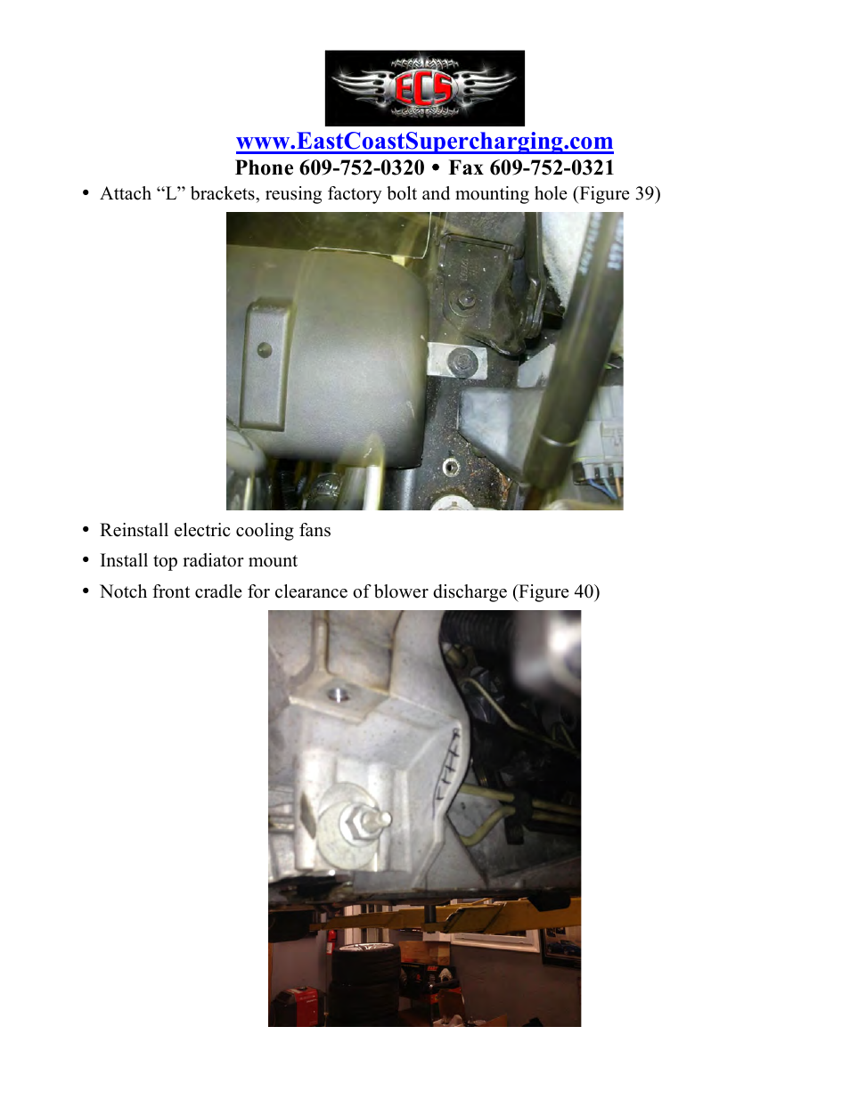 East Coast Supercharging ECS Paxton SC1500 C5 Supercharger Kit User Manual | Page 19 / 23