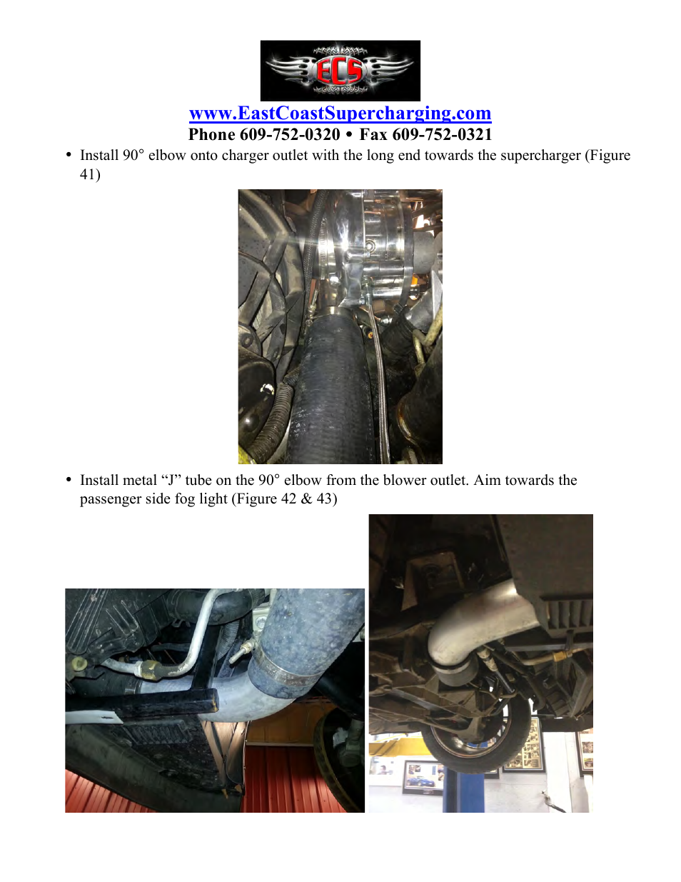 East Coast Supercharging ECS Paxton SC1500 C5 Supercharger Kit User Manual | Page 20 / 23