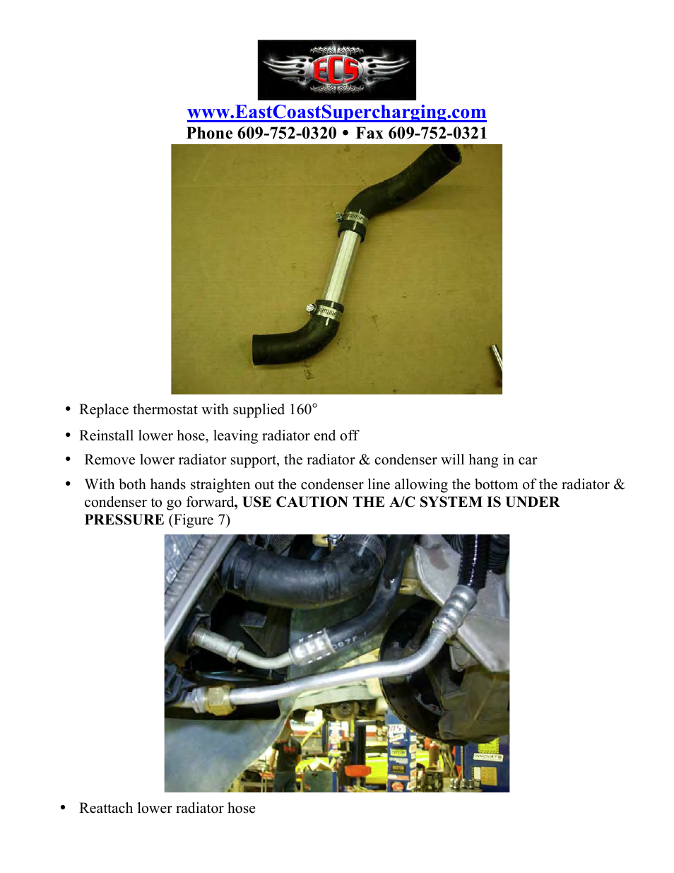 East Coast Supercharging ECS Paxton SC1500 C5 Supercharger Kit User Manual | Page 4 / 23