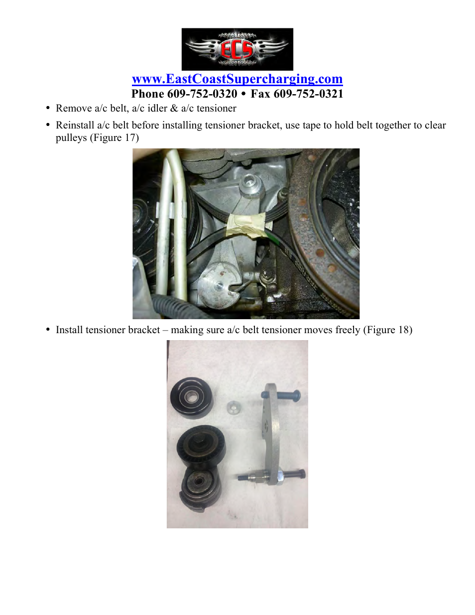 East Coast Supercharging ECS Paxton SC1500 C5 Supercharger Kit User Manual | Page 9 / 23