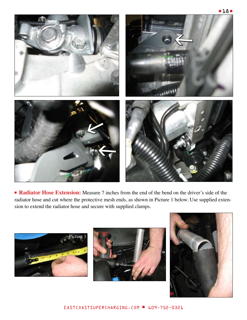 East Coast Supercharging ECS Paxton SC1500 '14 C7 Supercharger Kit User Manual | Page 18 / 43