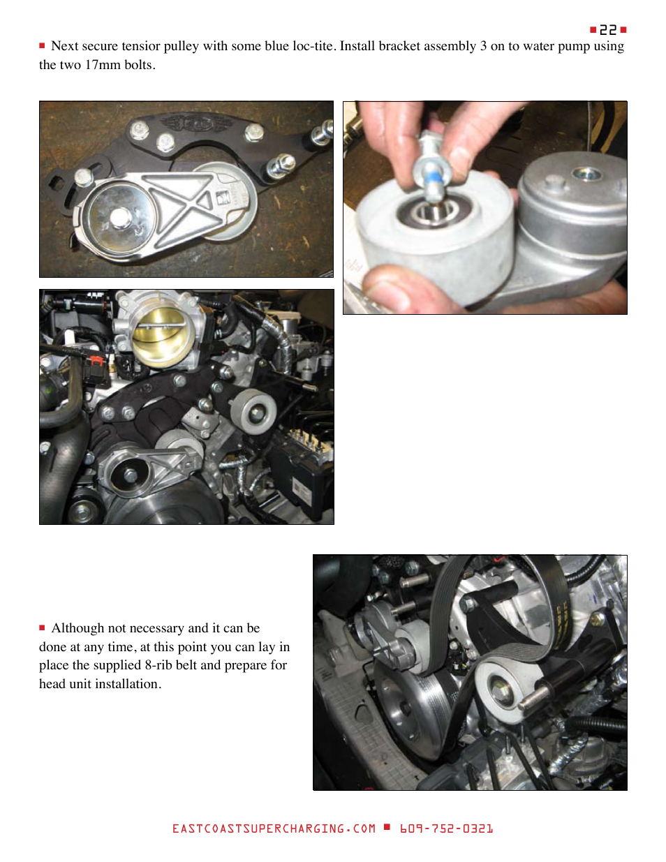 East Coast Supercharging ECS Paxton SC1500 '14 C7 Supercharger Kit User Manual | Page 22 / 43