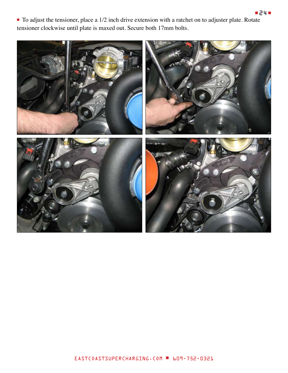 East Coast Supercharging ECS Paxton SC1500 '14 C7 Supercharger Kit User Manual | Page 24 / 43