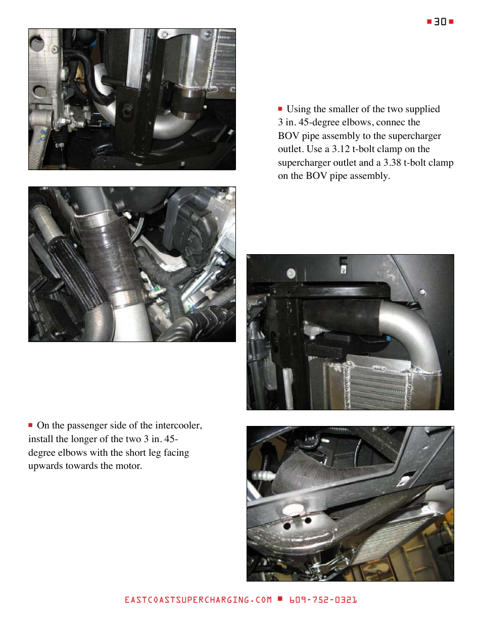 East Coast Supercharging ECS Paxton SC1500 '14 C7 Supercharger Kit User Manual | Page 30 / 43