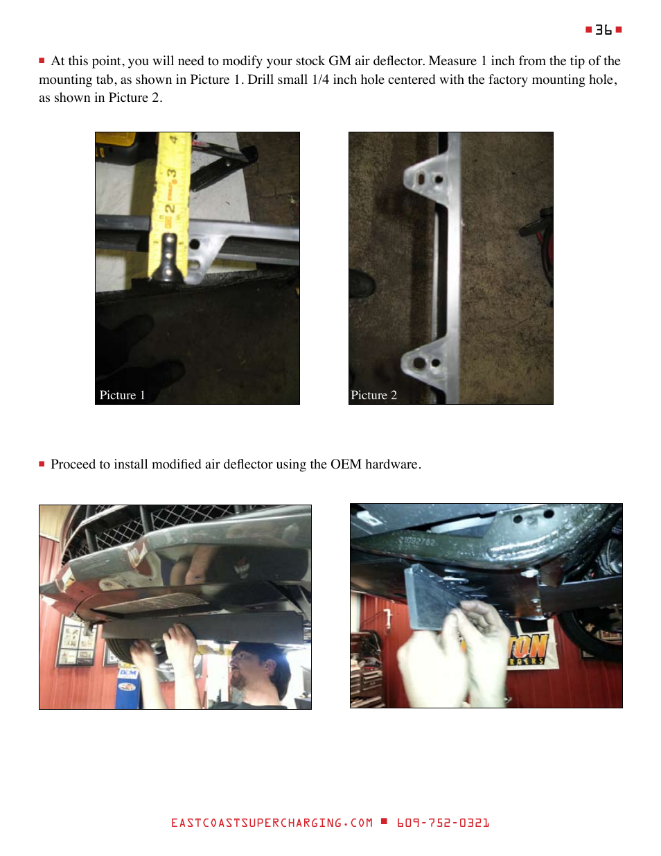 East Coast Supercharging ECS Paxton SC1500 '14 C7 Supercharger Kit User Manual | Page 36 / 43