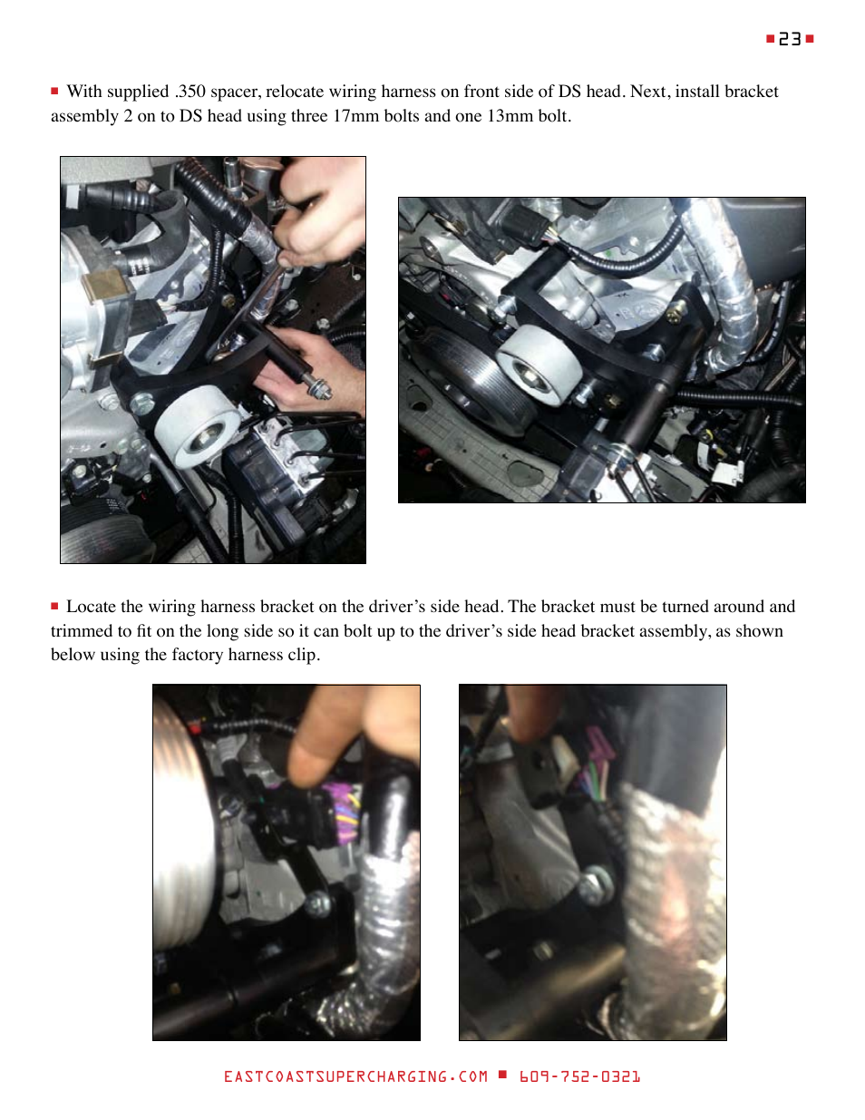 East Coast Supercharging ECS Paxton SC1500 '15 C7 Supercharger Kit User Manual | Page 23 / 45