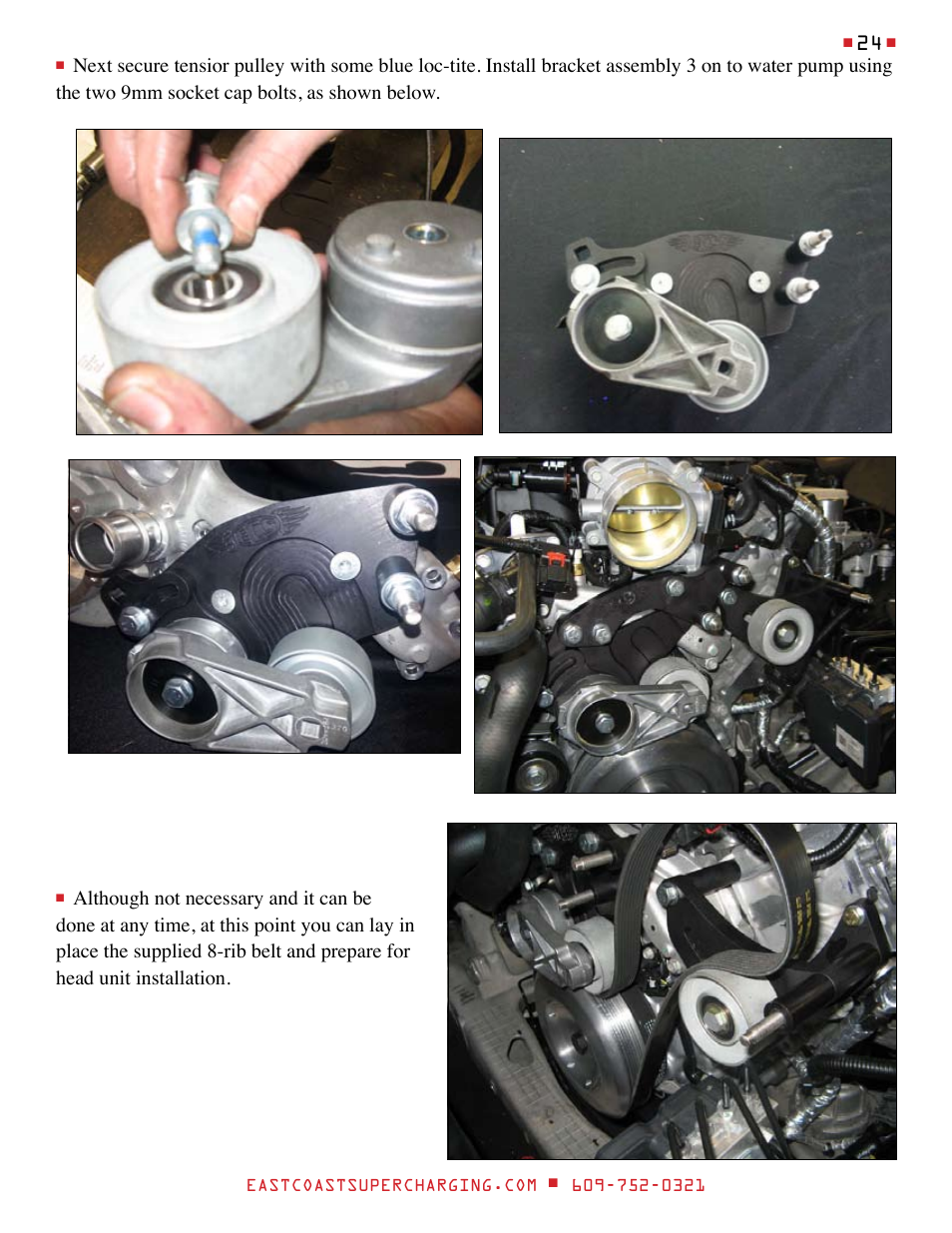 East Coast Supercharging ECS Paxton SC1500 '15 C7 Supercharger Kit User Manual | Page 24 / 45