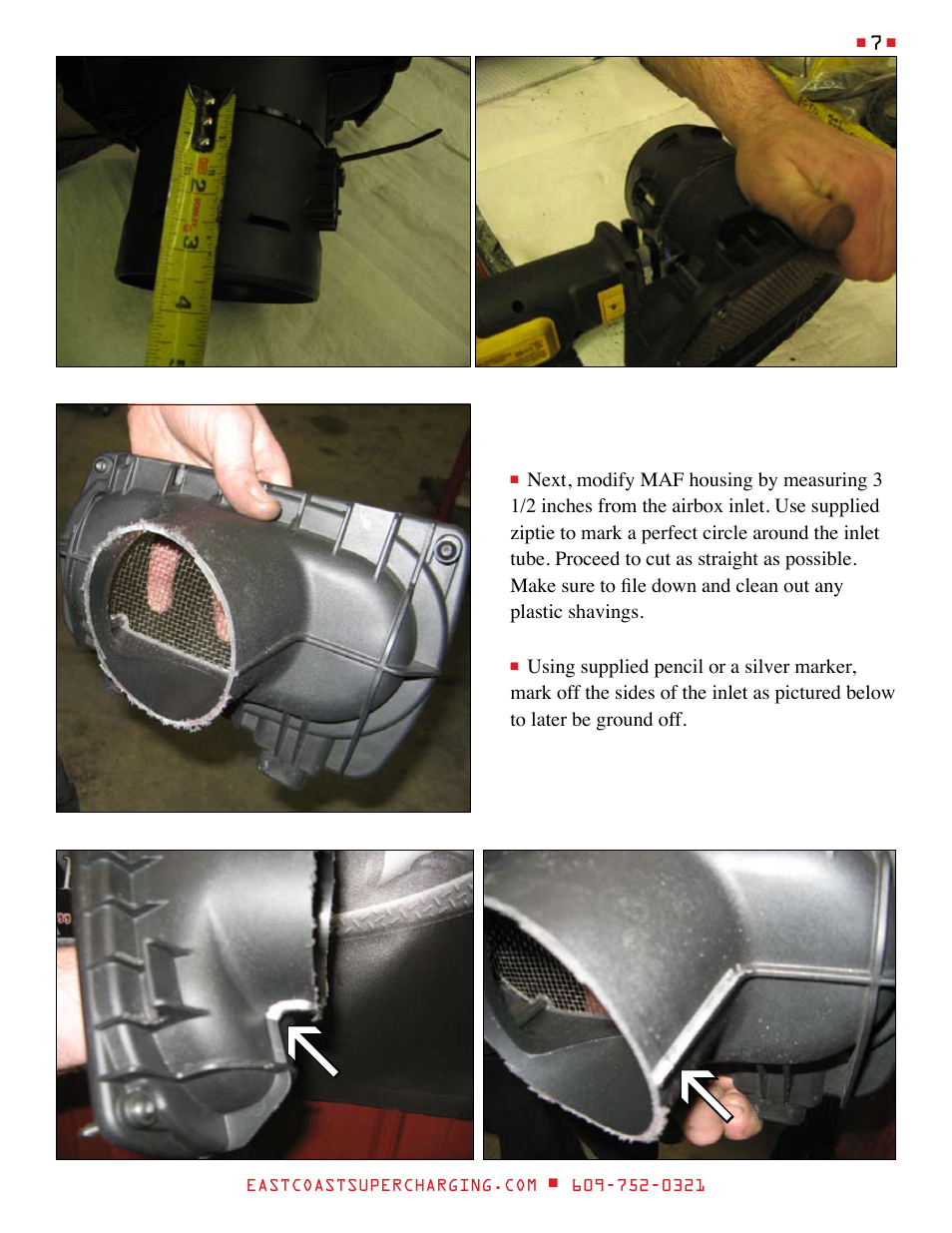 East Coast Supercharging ECS Paxton SC1500 '15 C7 Supercharger Kit User Manual | Page 7 / 45