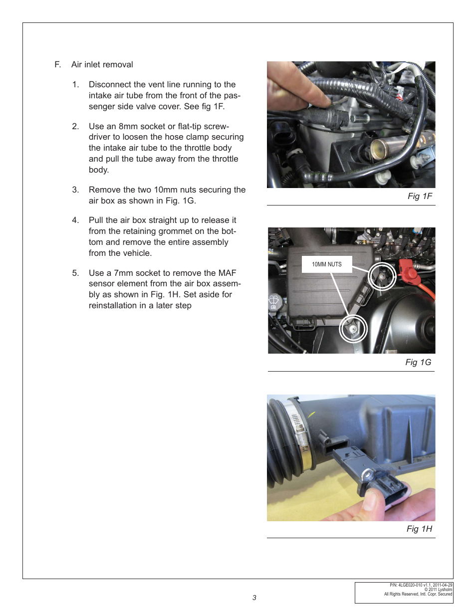 East Coast Supercharging Lysholm 2010+ Camaro Supercharger Kit User Manual | Page 13 / 101