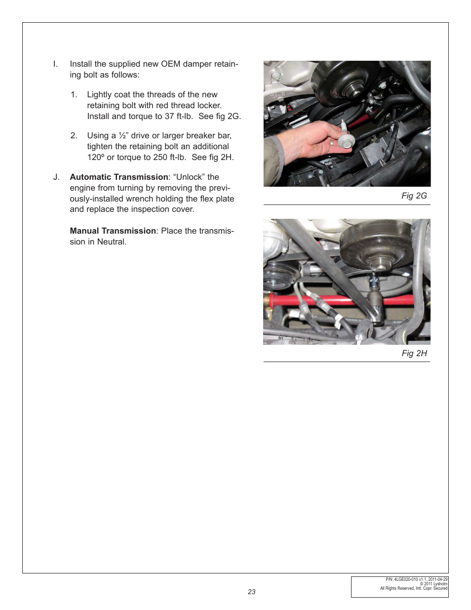 East Coast Supercharging Lysholm 2010+ Camaro Supercharger Kit User Manual | Page 33 / 101