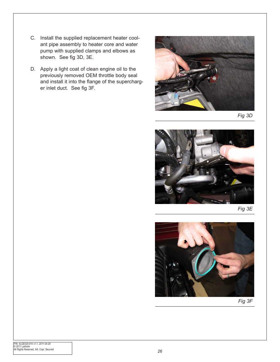 East Coast Supercharging Lysholm 2010+ Camaro Supercharger Kit User Manual | Page 36 / 101