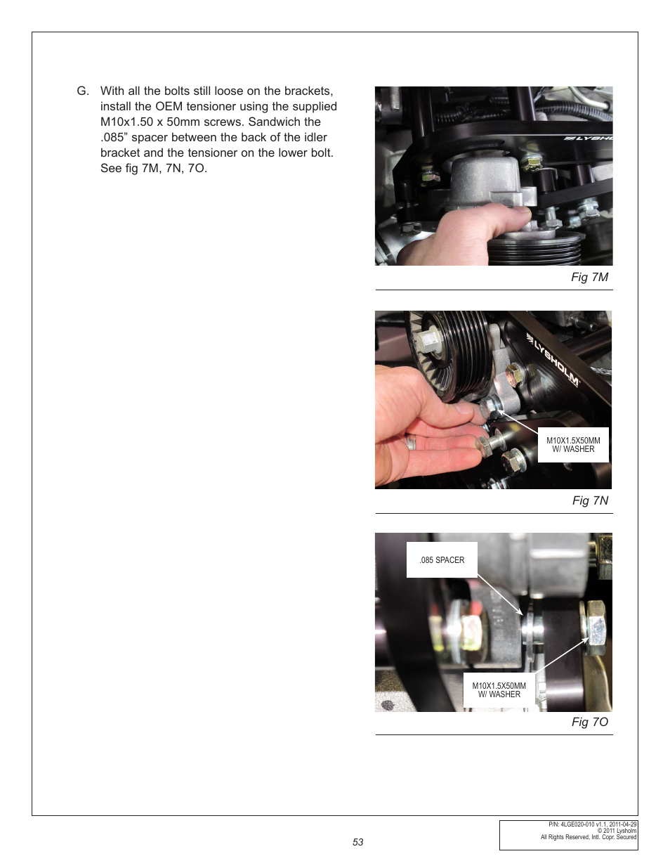 East Coast Supercharging Lysholm 2010+ Camaro Supercharger Kit User Manual | Page 63 / 101
