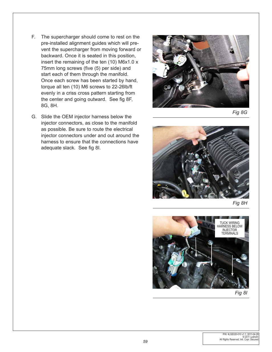 East Coast Supercharging Lysholm 2010+ Camaro Supercharger Kit User Manual | Page 69 / 101