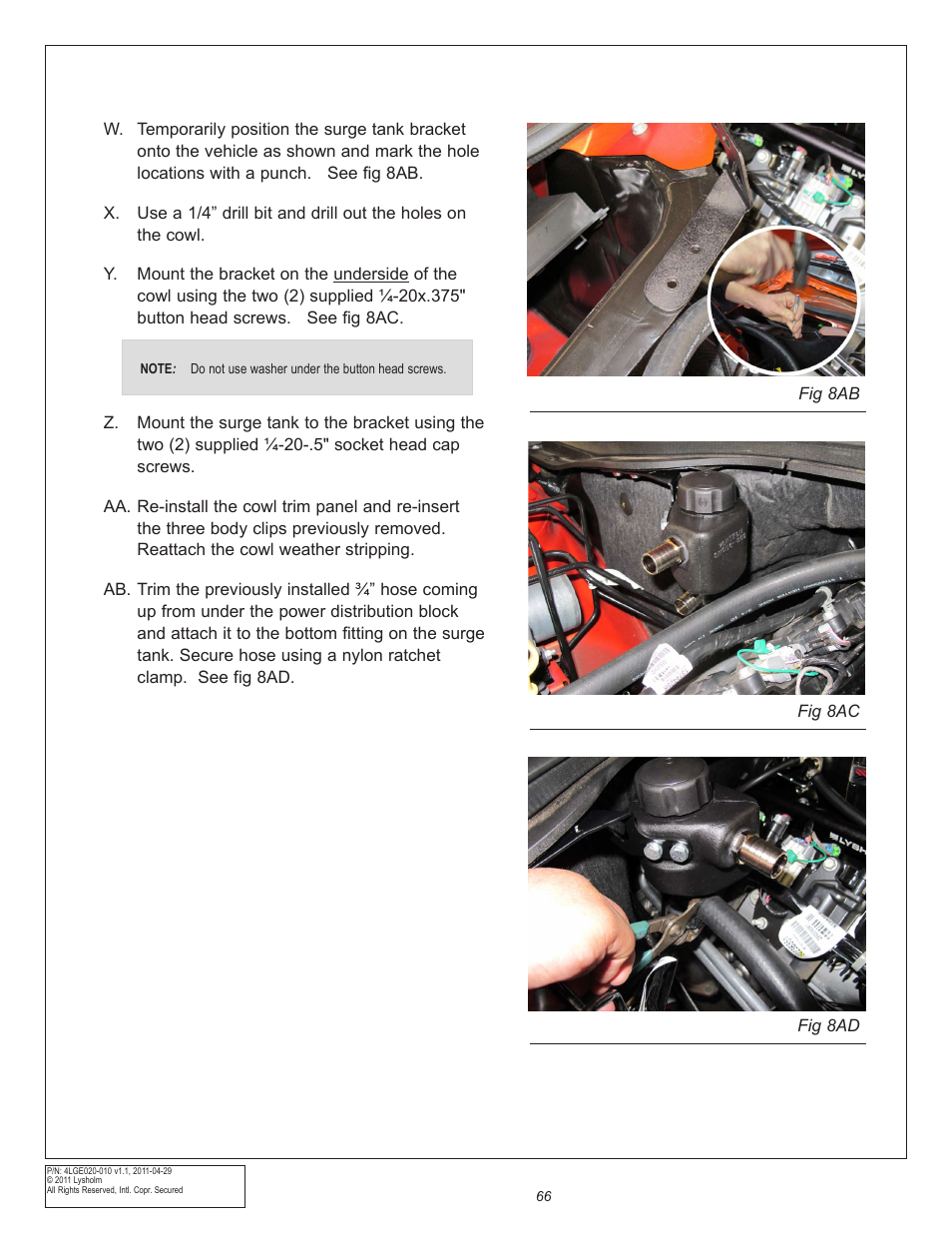 East Coast Supercharging Lysholm 2010+ Camaro Supercharger Kit User Manual | Page 76 / 101